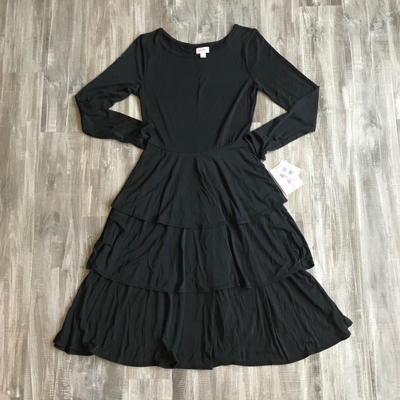 LuLaRoe Dresses & Skirts - Lularoe Georgia Dress Black Small